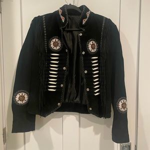 Vintage Suede Navajo Jacket